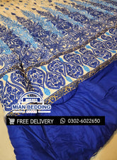 Heavy Double Bed vicky (Razai) Floral,Geometric